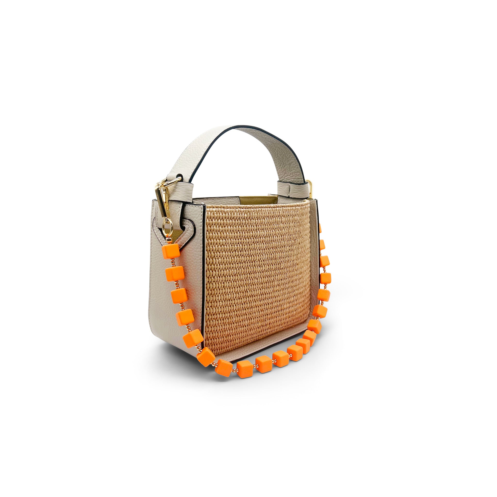 Raffia Mini Shoulder Bag