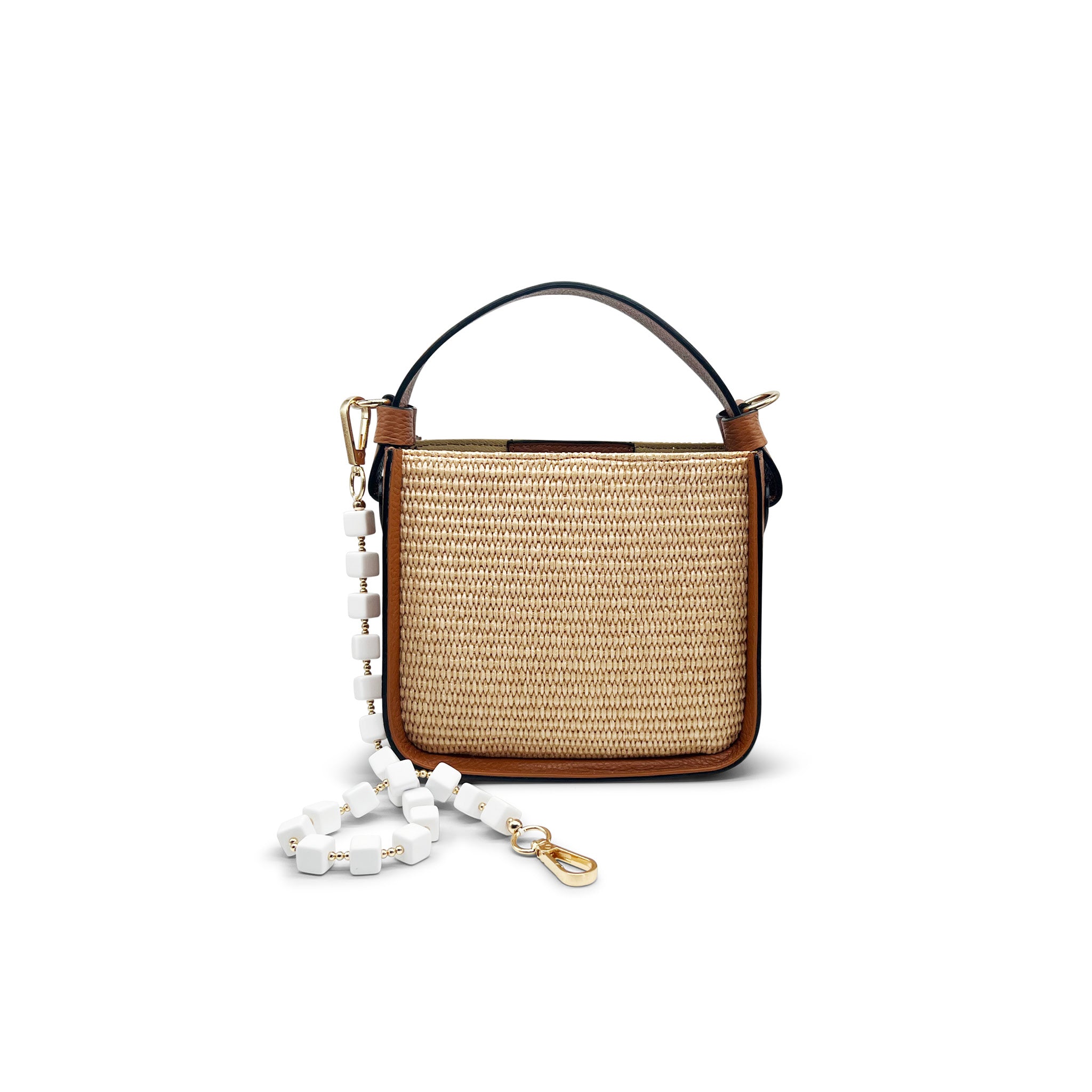 Raffia Mini Shoulder Bag